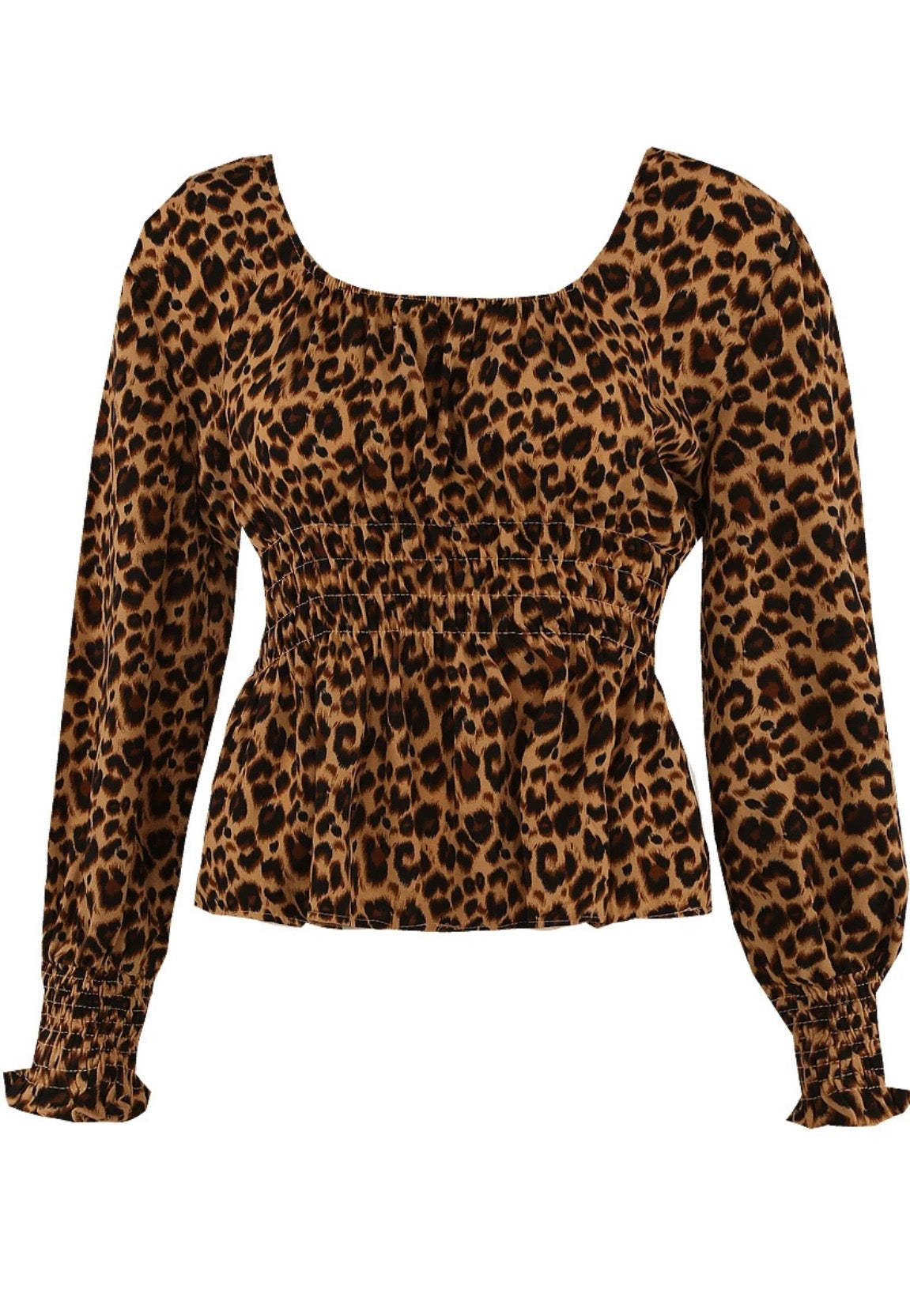 Leopard Print Top