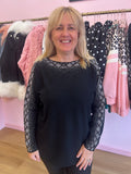 Black Embellished Jumper