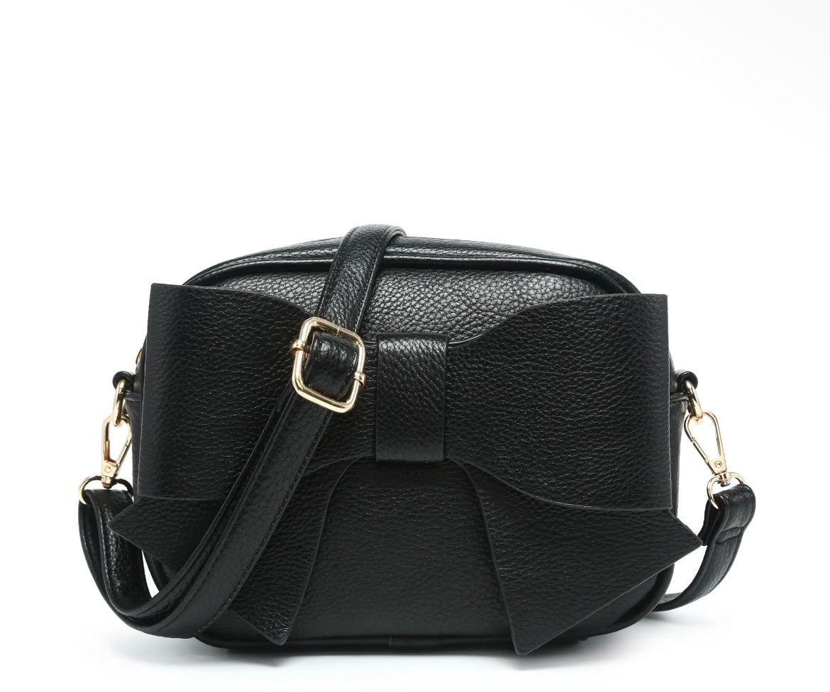 Bow cross body bag